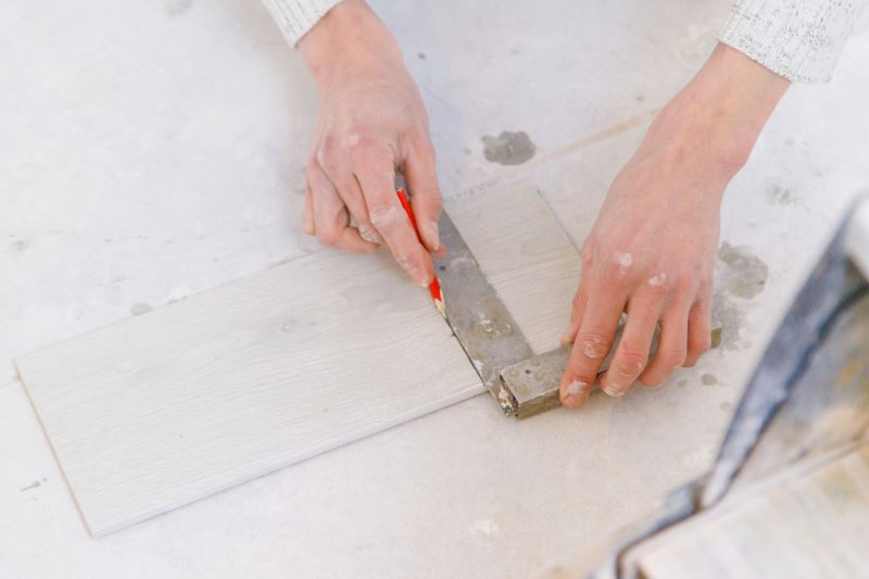 Tile Floor Repair detail